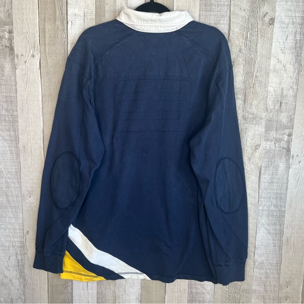 Vintage Nike Air Jordan 23 Rugby Shirt Long Sleeve Striped Jumpman Polo
Mens 2XL - Picture 8 of 10
